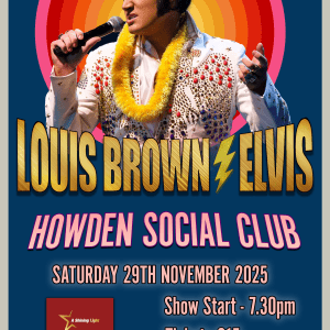 Louis Brown is ELVIS - Saturday November 29